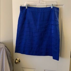 Blue Aline skirt